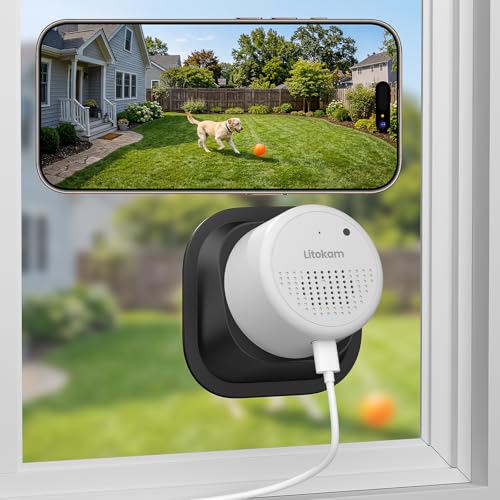 3MP 2K Fensterkamera mit Halterung: 2 4 GHz & 5 GHz WLAN Überwachungskamera Innen mit KI-Farbnachtsicht Cloud/SD Speicher & 24/7 Aufnahme Personen-/Bewegungs-/Geräuscherkennung - kamera aussen