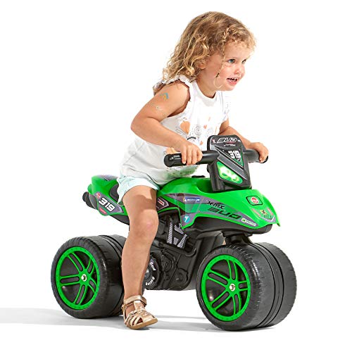 Falk- Portador Moto Kawasaki Bud Racing Quads, Color Verde (502KX)