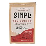 SIMPLi Regenerative Organic Certified Quinoa Set, White, Red, and Tri Color Quinoa, Organic Gluten-Free Ancient Grains, Complete Plant Protein, 12 oz