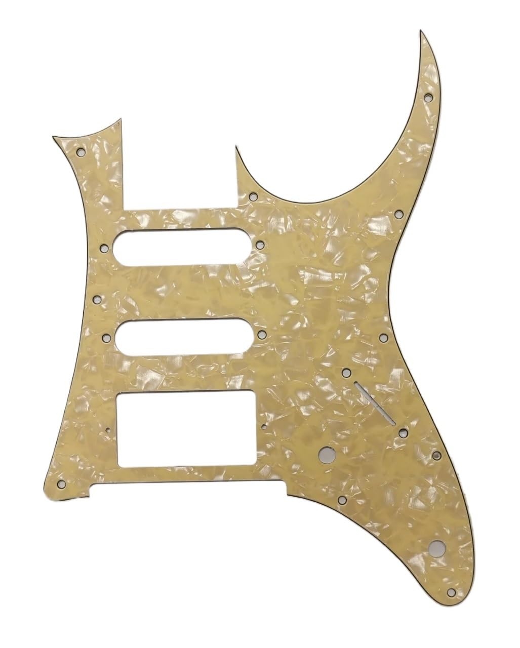maskownica do gitary Akcesoria muzyczne Części zamienne do gitary - do gitary Pickguard SSH Humbucker Pickup Scratch Plat(Parchment Pearl)