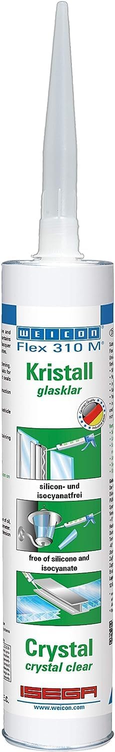 WEICON Flex 310 M Classic / 310 ml/crystal/MS-Polymer/Elastic 1-component adhesive