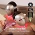 Ulike ReGlow LED Face Mask, Red Light Therapy for Face, Red, Blue, Yellow & Infrared Light Therapy for Acne & Anti-Ageing, Cordless, Remote Control, Eye Protection, Home Skincare Device for Women Wife