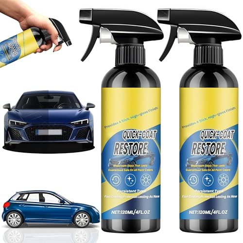 2pcs Nano Quick Coat Restore Coating Spray 2026 Advanced Automobile Quick-Acting Coating Agent Quick Effect CoatingAgent Spray with Dust Proof