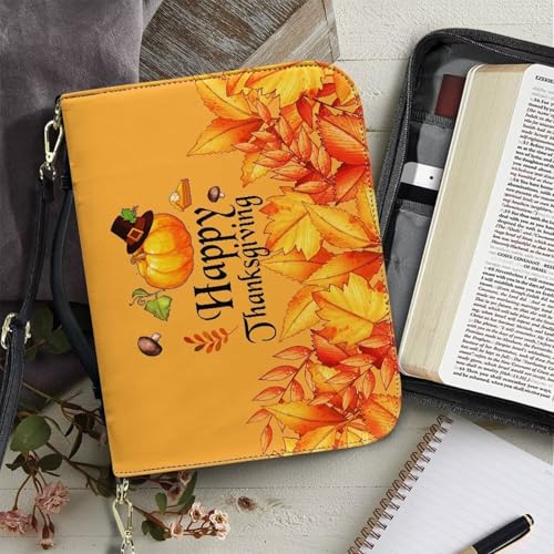 Bible Covers Large Leather Womens Bible Case Lightweight Bible Book Cover with Handle Tote Bible Bag for Women Girls3