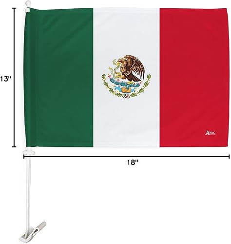 Miniatura 87 de Bandera de Estados Unidos con poste para coche, bandera para carros, 2 unidades, bandera de América, capó para auto, 4 de julio, decoración