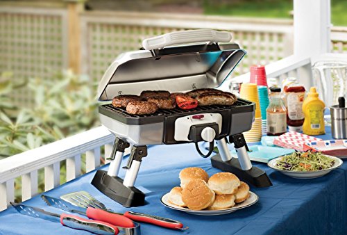 Cuisinart CEG-980T Outdoor Electric Tabletop Grill, 18.6 X 11.8 X 17.6 Cuisinart CEG-980T Outdoor Electric Tabletop Grill, 18.6 X 11.8 X 17.6