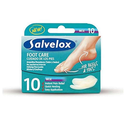 SALVELOX Foot Care Ampollas Dedos y Talón 10 unidades