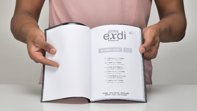 QUO VADIS - 623001Q - Agenda EXDI Semainier OLYMPE Spiralé - ML Alpha