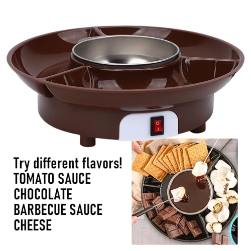 Olla de Fondue de Chocolate Eléctrica Bewinner 110V miniatura 4