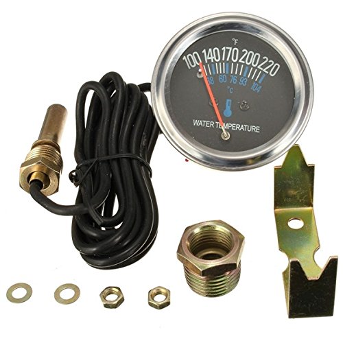Sostituzione del Misuratore di Temperatura dell'Acqua Meccanico Elettrico 12V Dc