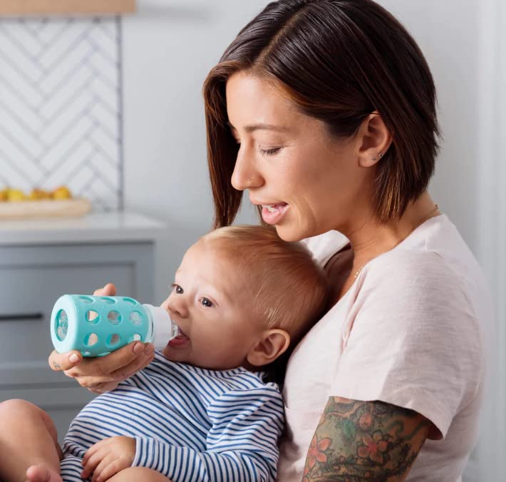 Miniatura 6 de Lifefactory Botellas de lavanda y menta de 4 onzas, paquete de 2