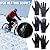 Rechargeable Heated Gloves for Men & Women – Electric USB Touchscreen Winter Gloves, Waterproof Windproof Heated Cycling, Ski & Motorcycle Gloves, Hand Warmer, Outdoor Sports (Black XL)