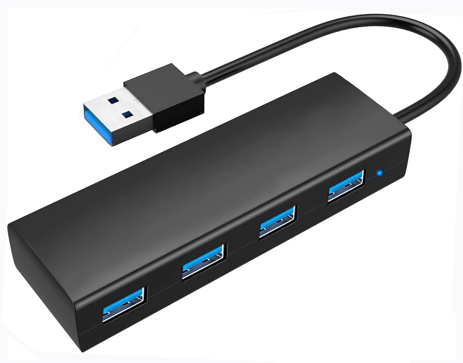 USB 3 0 Hub 4-Port 5Gbps JUEJUEZI USB Splitter Expander for MacBook Laptop Xbox Flash Drive HDD Console