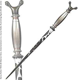 Noble Collection- Professor Slughorn Harry Potter Bacchetta Magica Personaggio, Multicolore, 29170