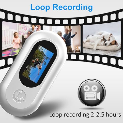 Image of HD 1080P Cat Camera Collar with Video Record, Mini Small Sports Video Cameras, Body Cam Outdoor /Inoor No WiFi, Unique Pet Supplies Gift for pet Owners, Dog Moms, cat dads, Ideal Gift