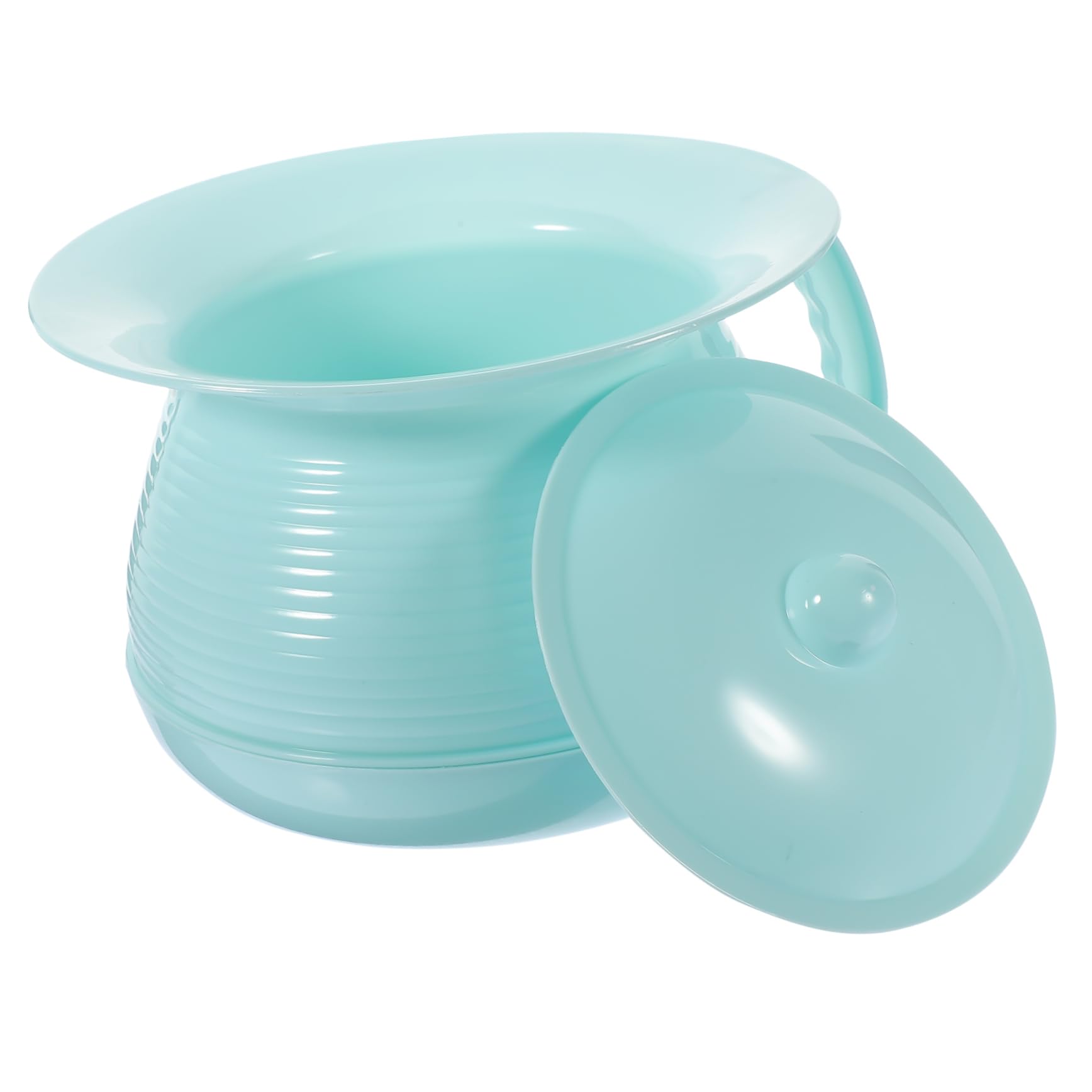 CLISPEED Vasino Wc per Bambini in Plastica con Coperchio Antiodore Resistente e Portatile per Uso Domestico e Familiare Sicuro e Facile da Pulire