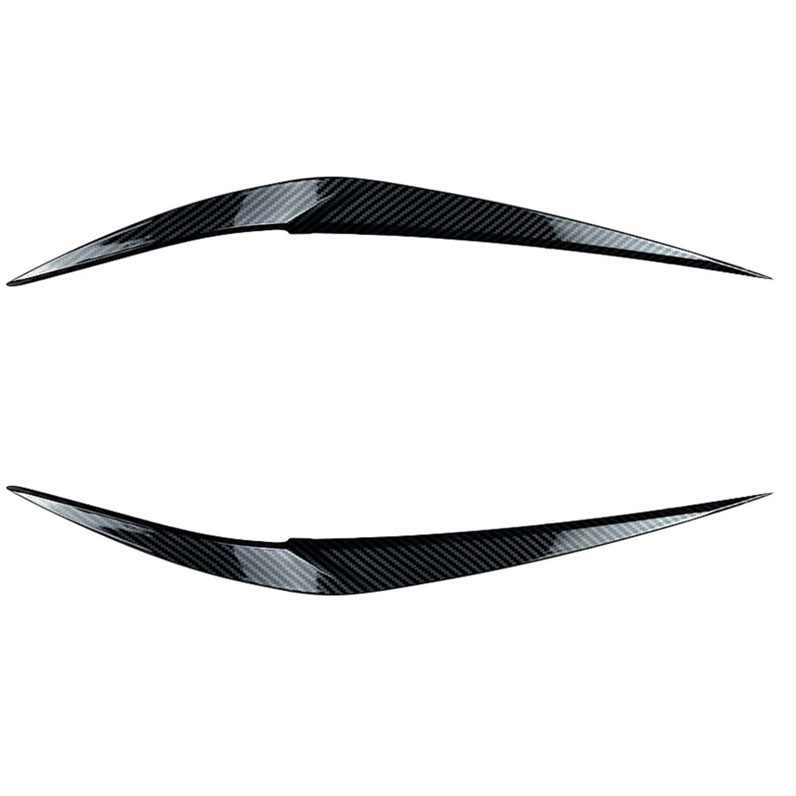 Car Modeling Headlight Eyelid Cover Brow Light Decorative Sticker for X1 F48 F49 2015 2016 2017-2022(Carbon Styling)
