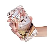Shinetop iPhone 8 Plus Case, Luxury 3D Diamond Bling Glitter Crystal Rhinestone Soft TPU Silicone Fu