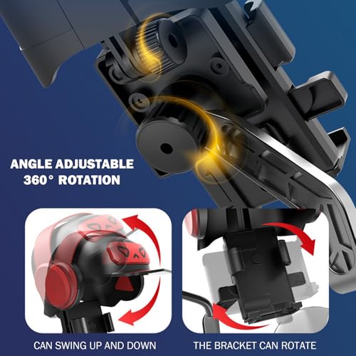 Soporte de moto para teléfono universal impermeable antichoque 4