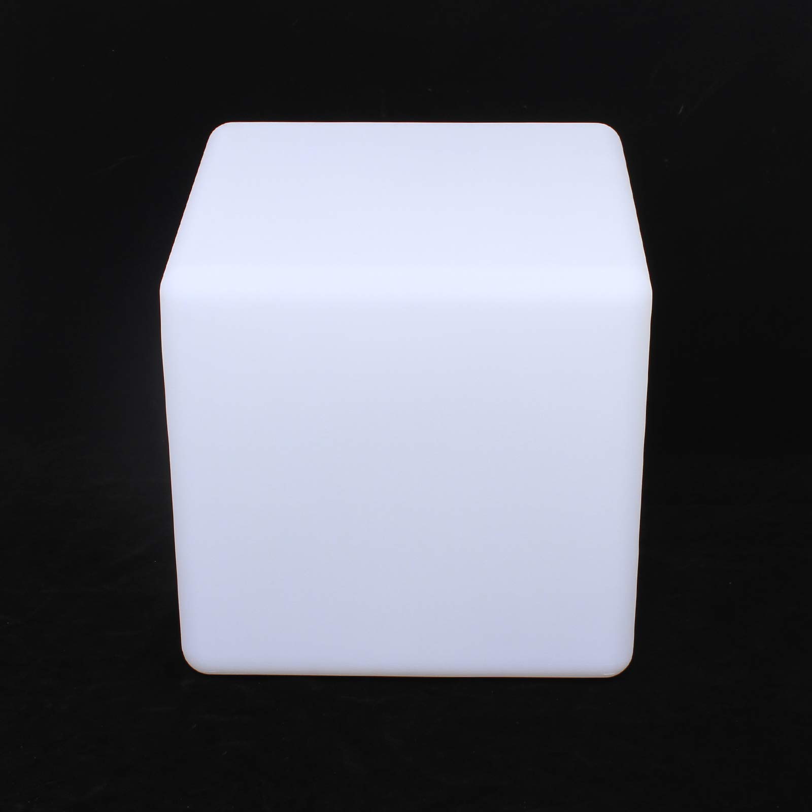 Kostka LED do użytku na zewnątrz z pilotem zdalnego sterowania – stołek RGB, zmiana kolorów, 16 kolorów, kostka do siedzenia i designerskie oświetlenie Cube, świecąca kostka jako siedzisko i