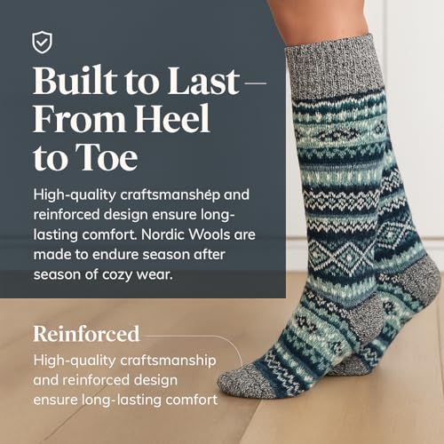 Sweet Dreams Plush Cloud Socks - Super Soft, Warm & Cozy Lounging, Cold Weather, Sleep Socks for Women & Men4