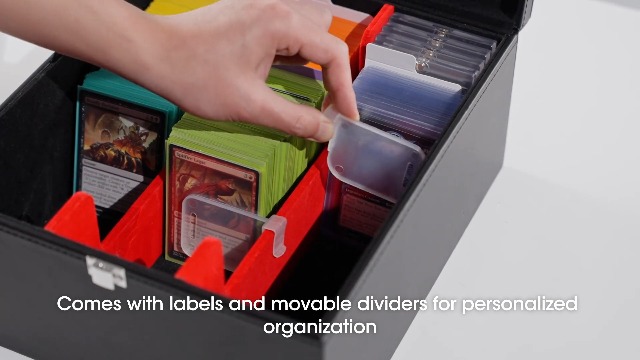 Amazon.com: ProCase Trading Cards Storage Box with Clear Lid For