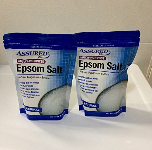 2pck - Assured Epsom Salt Multi-Purpose 16 oz