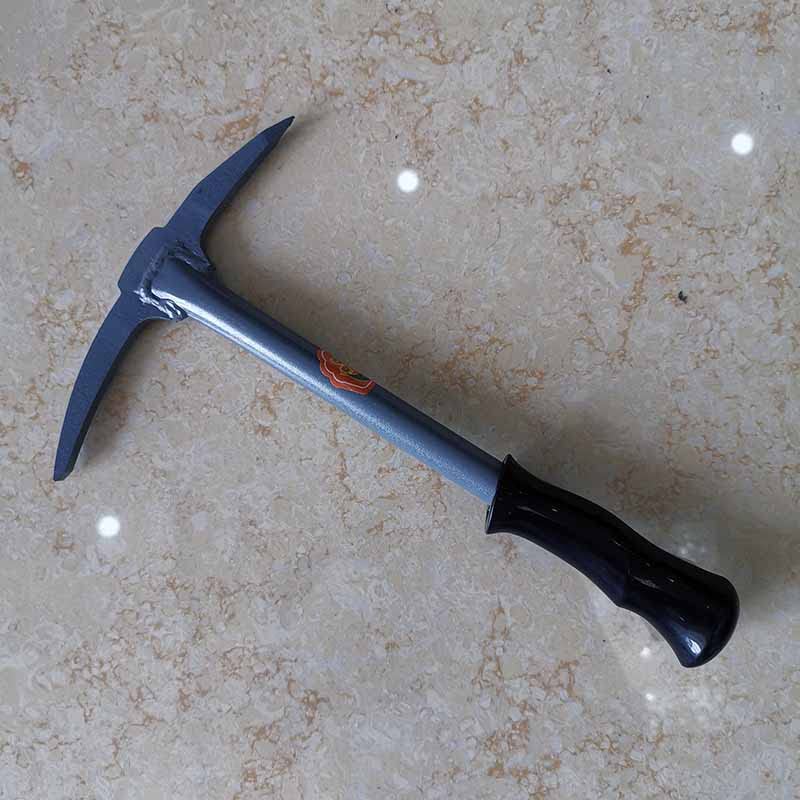 Kamelar.Lava Ice Fishing Axe, Double Head ice Breaker, high Carbon Steel quenching Process, Plastic Handle.Ice Fishing, Camping, Hiking, sea Fishing, Barbecue Supplies.