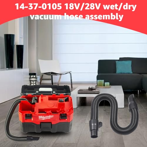 Conjunto de mangueira de vácuo 14-37-0105 da Lusperi - Compatível com aspirador de pó molhado/seco s