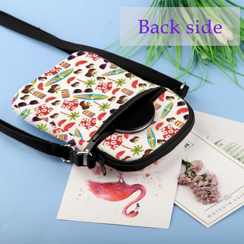 XYANFA Hawaii Crossbody Bag Hawaii Lover Gift Hawaii Souvenirs Gift Hawaii Trip Vocation Travel Purse Bag4