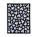 Produktbild QSDFG Weiße Blumen Nail Art Sticker Decals Butterfly Leaf Designs Slider 3D Selbstklebende Nail Decoration