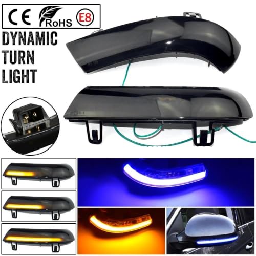 Intermitentes LED de espejo dinámicos para Golf 5 Jetta Passat B5.5 EOS 5