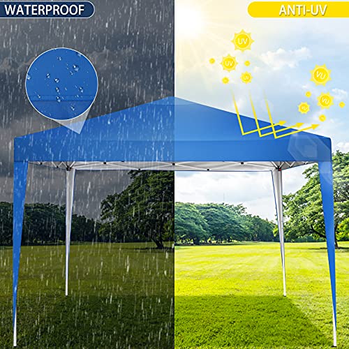 Pavillon Tooluck 3x3m faltbar, wasserdicht, Popup Bierzelt