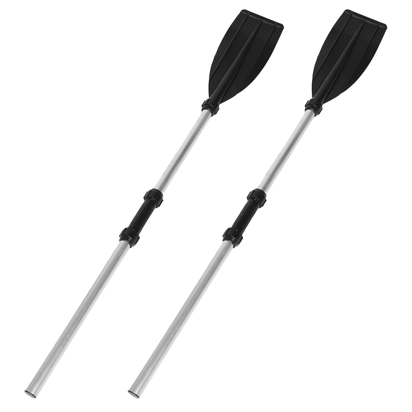 GALPADA Set 2 Pagaie in Lega di Alluminio per Kayak e Gommone, Remi Leggeri Impugnatura Antiscivolo per Sport Acquatici, Accessori Nautici per Uso in Fiume e Paddle Board