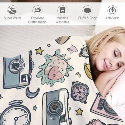 Couverture douce en flanelle de qualité supérieure pour lit et sofa