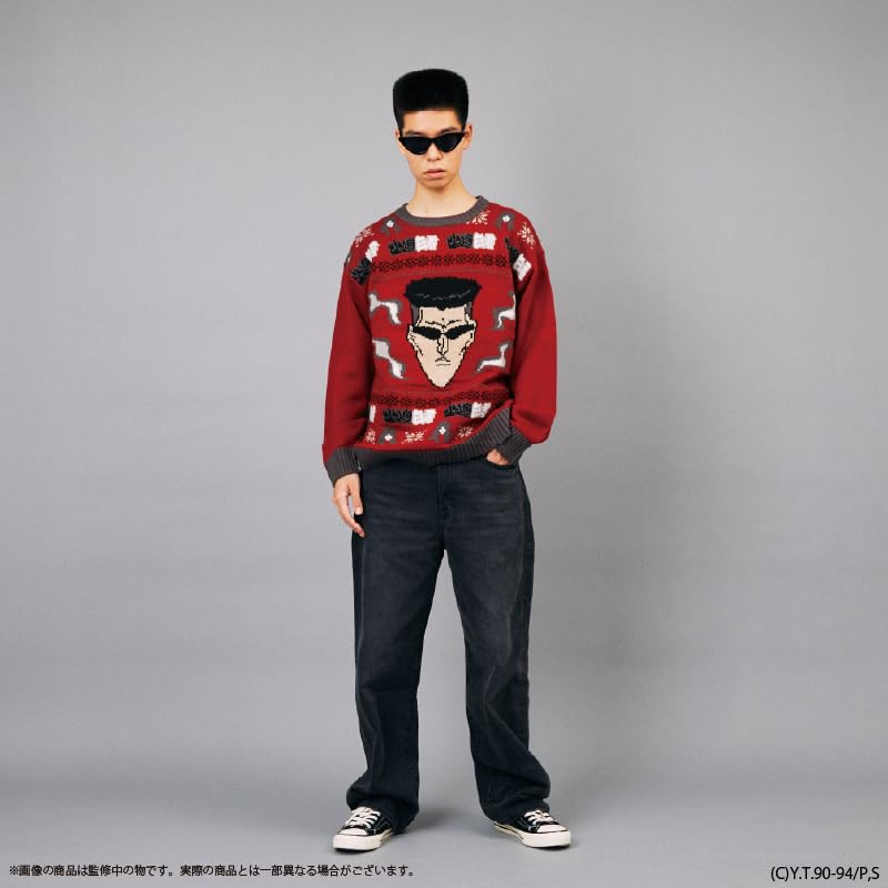 幽☆遊☆白書 戸愚呂 ニット アグリーセーター Amazon.co.jp: [パルーデ] 〈戸愚呂兄弟〉『幽☆遊☆白書』 アグリー