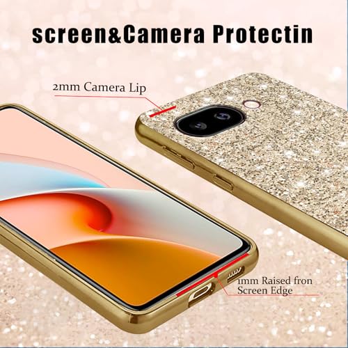 Coque Google Pixel 9a antichoc paillettes protège des chutes - 5
