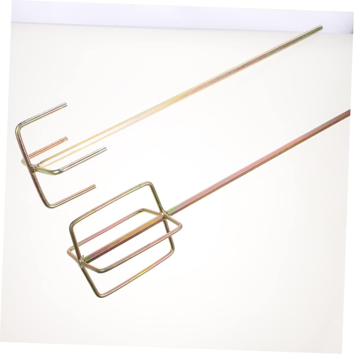 2Pcs Professional Mud Mixers Shank Heavy-Duty Wear-Resistant Mixing Rods for Concrete and Paint Multi-Function Mixing Accessory for Construction