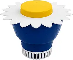 Dosador de Cloro Flutuante Para Tratamento De Piscina Margarida Com Capacidade Até 600g Pastilha