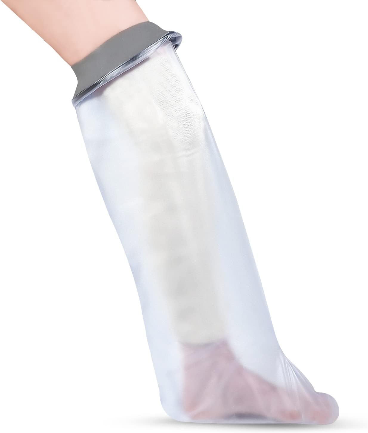 Waterproof Leg Cast Cover for Shower Bath, Adult Full Leg Cast Shower