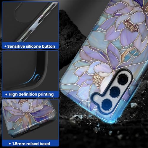 Coque Samsung Galaxy S24 FE antichoc silicone souple fleur de lotus - 4