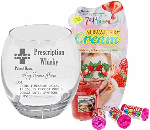 Always Looking Good Personalised Engraved Whisky Tumbler Glass Prescription Whiskey Glass with Name Novelty Funny Birthday Fathers Day Gift (345ml Tallo Tumbler, Empty Glass)