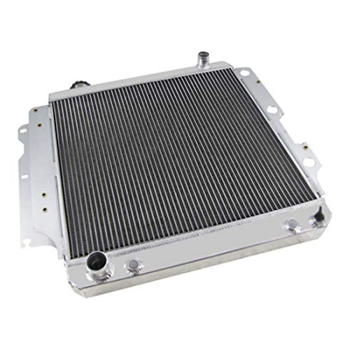 CoolingSky 62MM 4 Row Core Aluminum Radiator for 1987-2006 Jeep Wrangler YJ TJ 2.4 2.5 4.0 4.2 - Direct Parts - Thumbnail 3