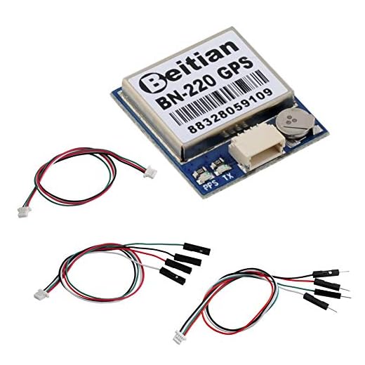 BN-220 GPS Module TTL Dual GPS Glonass Navigation with Flash + GPS Passive Antenna for Arduino Raspberry Pi Pixhawk F3 CC3D Betaflight F4 Aircraft Flight Control RC FPV Drone