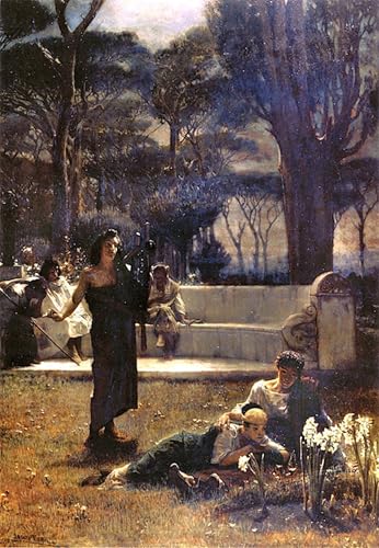 Affiche Artistique de Lawrence Alma-Tadema pour Décoration du Salon
