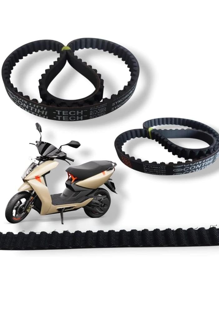 Compatible For Ather 450X Premium Drive Belt 8 M 640 | Heavy - Duty Rubber Belt | High Performance & Long Life Scooter (Small(7.4x5.2x2.2))-picture-27