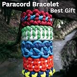 Paracord Crafting Kit, 32 Colors, 10 FT Each, 550lb Parachute Cord for Bracelets, Lanyards, Dog Collars, Idea for Gift (32Colors-A, Mixed) - Image 5