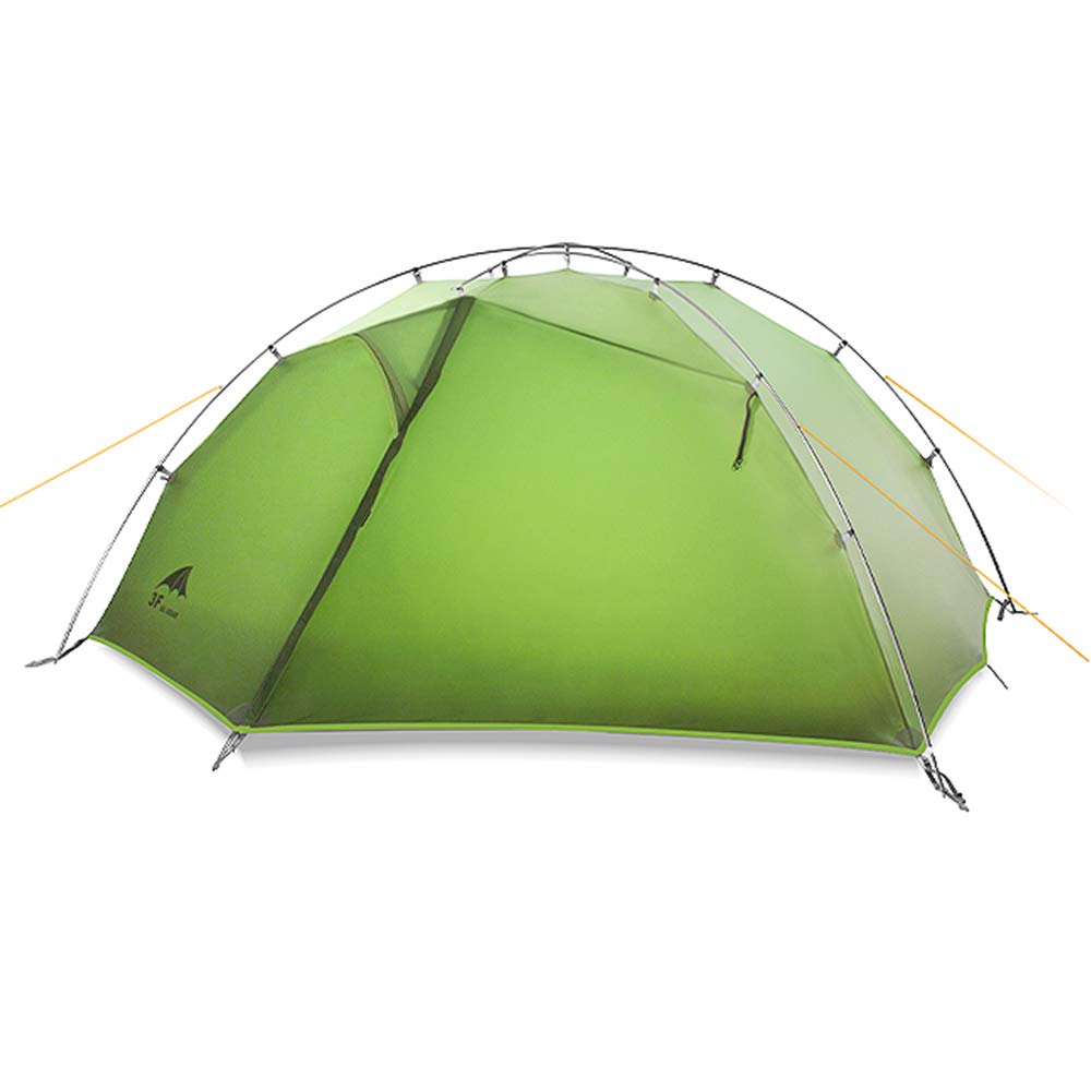 Amazon.co.jp: 3FULGEAR太極2 テント 2人用 アウトドア 二重層 自立式