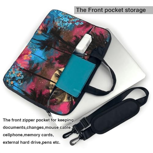 Maletín impermeable para laptop 14 pulgadas con asa y correa miniatura 6