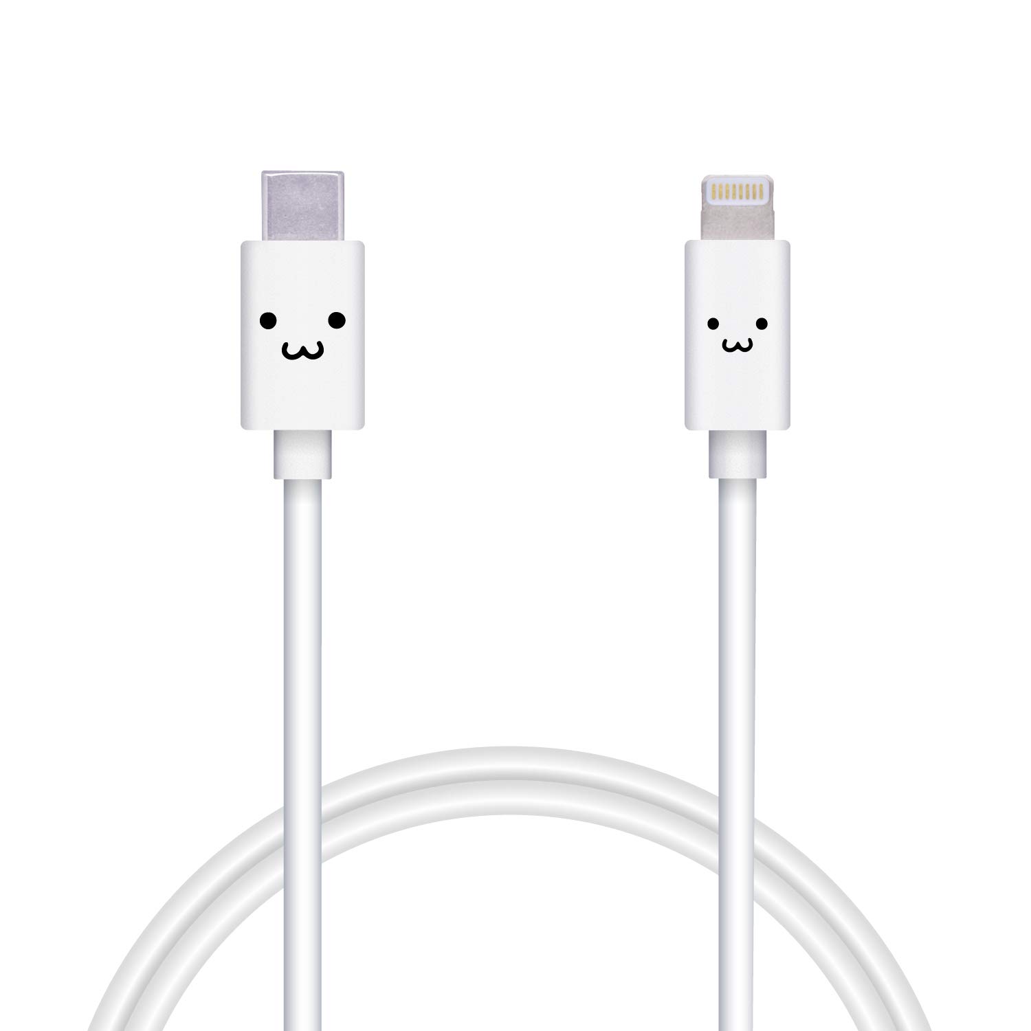 エレコム(ELECOM) Type-C to Lightningケーブル (USB PD対応) ライトニング iPhone 充電ケーブル スタンダード 【 iPhone SE3 / SE2 / 14 / 13 / 12 等対応 】 Apple認証品 1m ホワイトフェイス MPA-FCL10WF商品画像